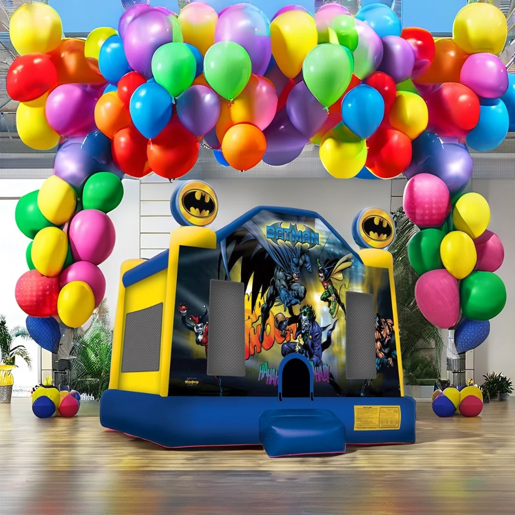 Commercial PVC Inflatable Bounce House Jumping Castle Bouncy Bouncer Support Customized for Party Rental Beauty Inflatable Lj529