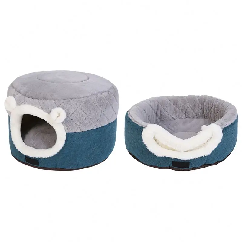 Banana pet bed Pet bed dog house Fur heaven pet dog bed orthopedic memory foam