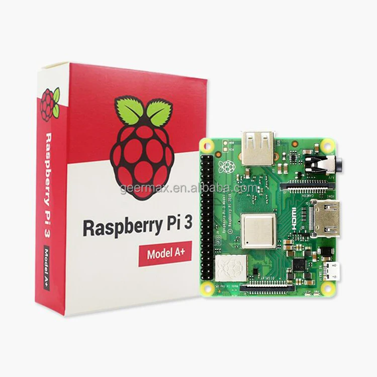 Raspberry Pi 3 Модель B + плюс четырехъядерный процессор SoC BCM2837B0 A53 1,4 ГГц 64 бит с поддержкой Wi-Fi 4,2/BLE На 40-контактный GPIO Raspberry Pi 3A +