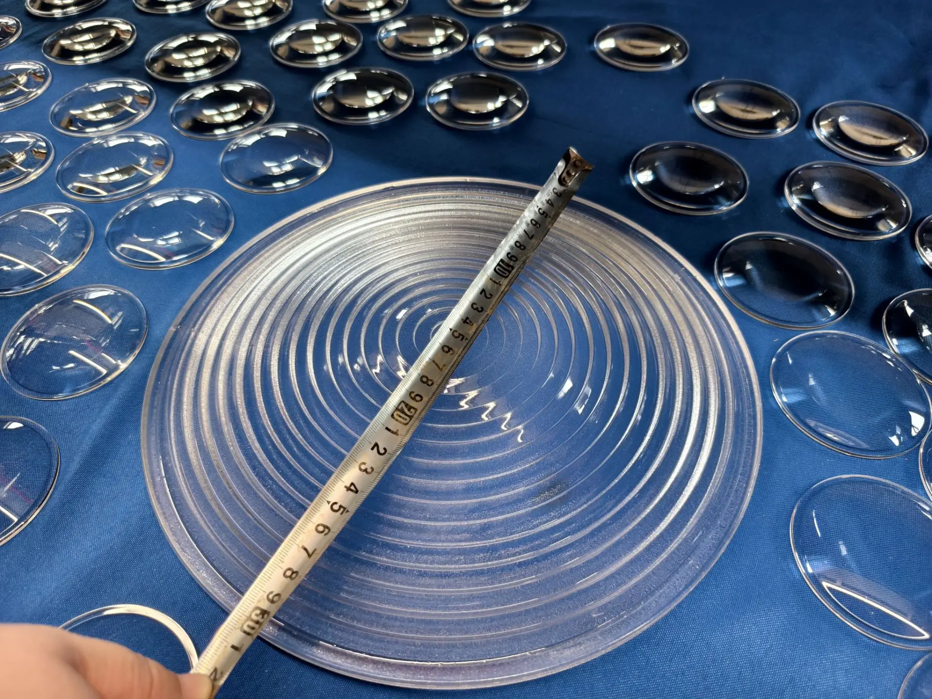 Diameter 300mm Optical Heat Resistant traffic light fresnel glass lens