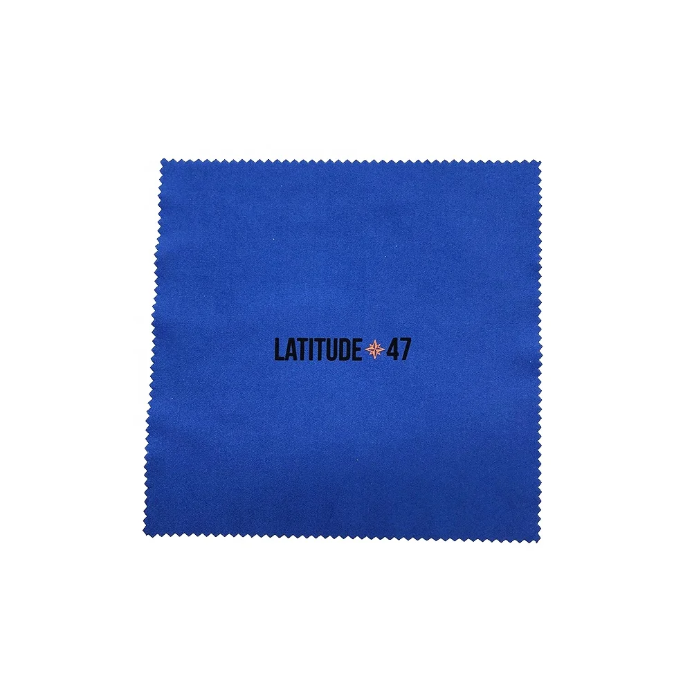 Custom Logo Microfiber Lens Cleaning Cloth Eye Glass Cleaning Cloth