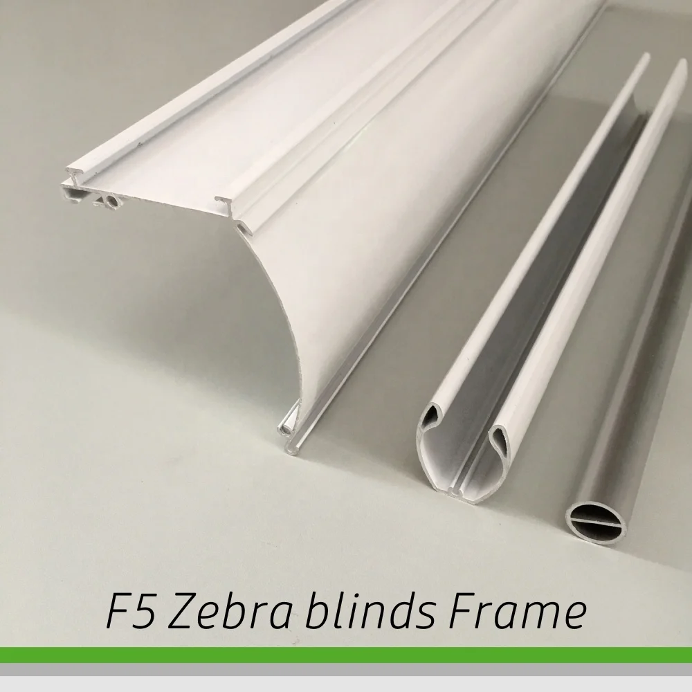 
zebra blinds frame and head rail Aluminum curtain rail 
