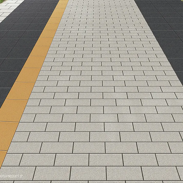 Фабрика Фошань, оптовая цена, разноцветная противоскользящая Тротуарная Плитка для дороги 100*300*15 мм