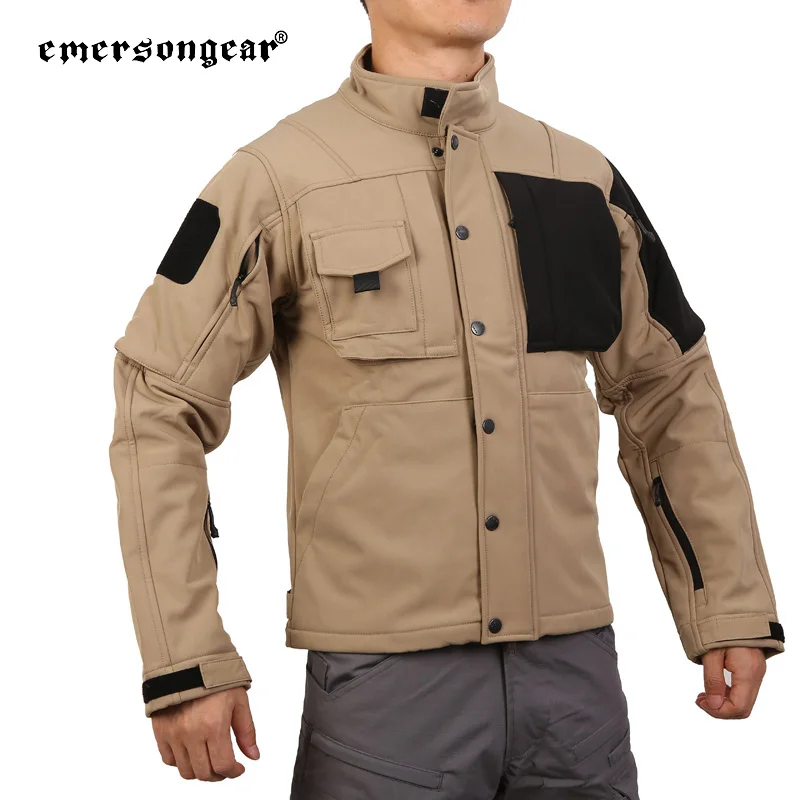 
 Emersongear 2020, военная зимняя куртка с длинным рукавом и холодная зимняя мужская куртка-бомбер, Байкерская Дизайнерская куртка для армии  