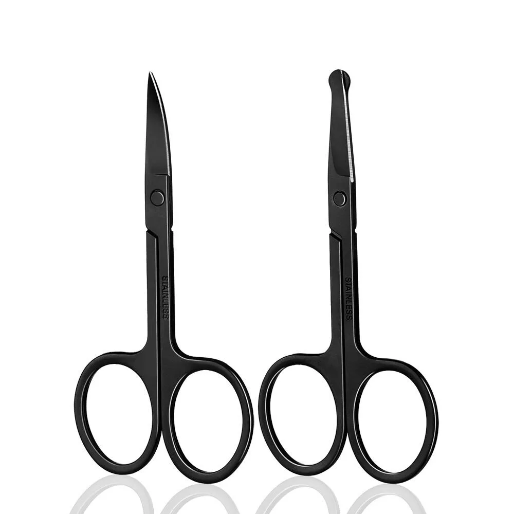 Makeup Beauty Tool Stainless Steel Small nail tools Eyebrow Nose Hair Scissors Cut custom eyelash scissor