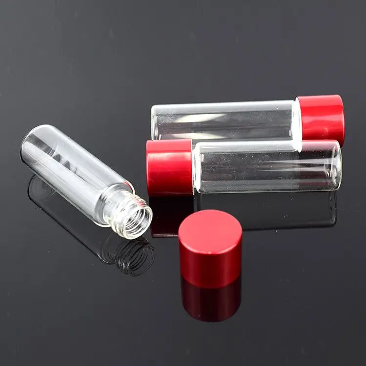 22*115mm glass tube custom any sizes metallic version child resistant lids for ur rolls packaging
