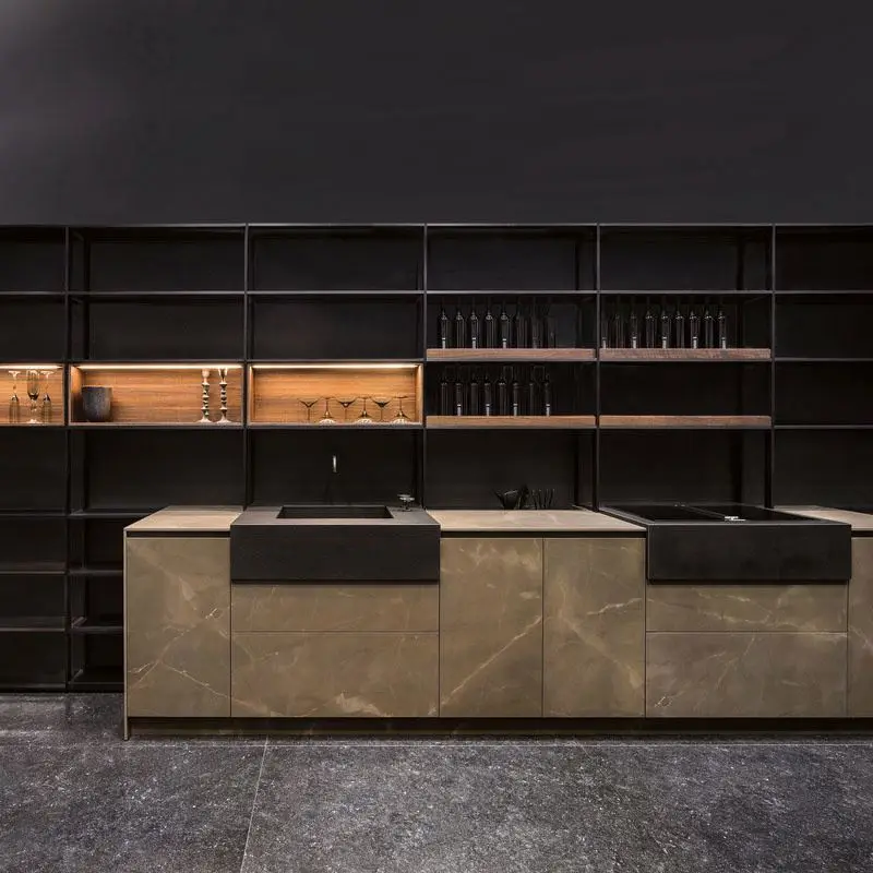 New Arrival Kitchen Facade Cabinet Oman Vinyl