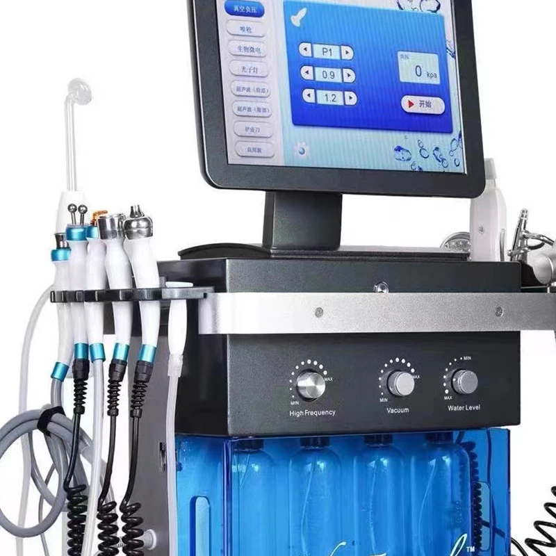 Professional Beauty Hydro Dermabrasion Facial Machine Skin Scrubber Salon Equipment Spa Hydra