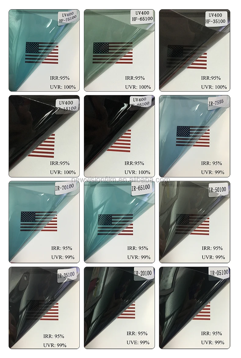 Heat resistant adhesive polarizer film for window UV400 skin protect solar film anti-glare tinting car glass foil sticker