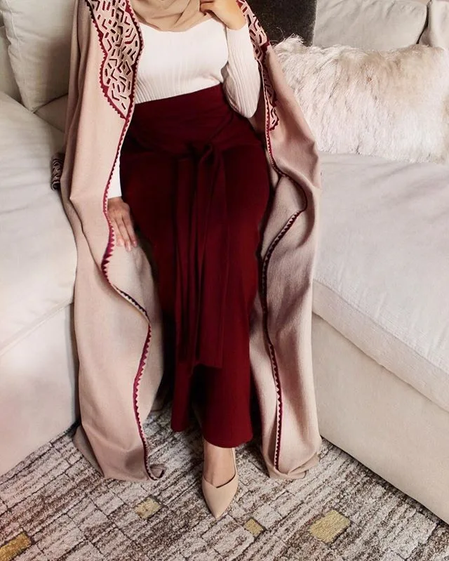 2143# Fashion Elegant Ladies High Waist Bodycon Skirt Office Women Stretch Skirts for Women Muslim