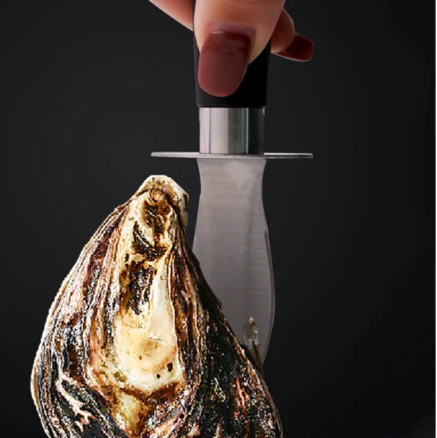 Professional stainless steel Oysters Shucking knife seafood tool Scallop mussels oysters knife with Premium Quality PP handle