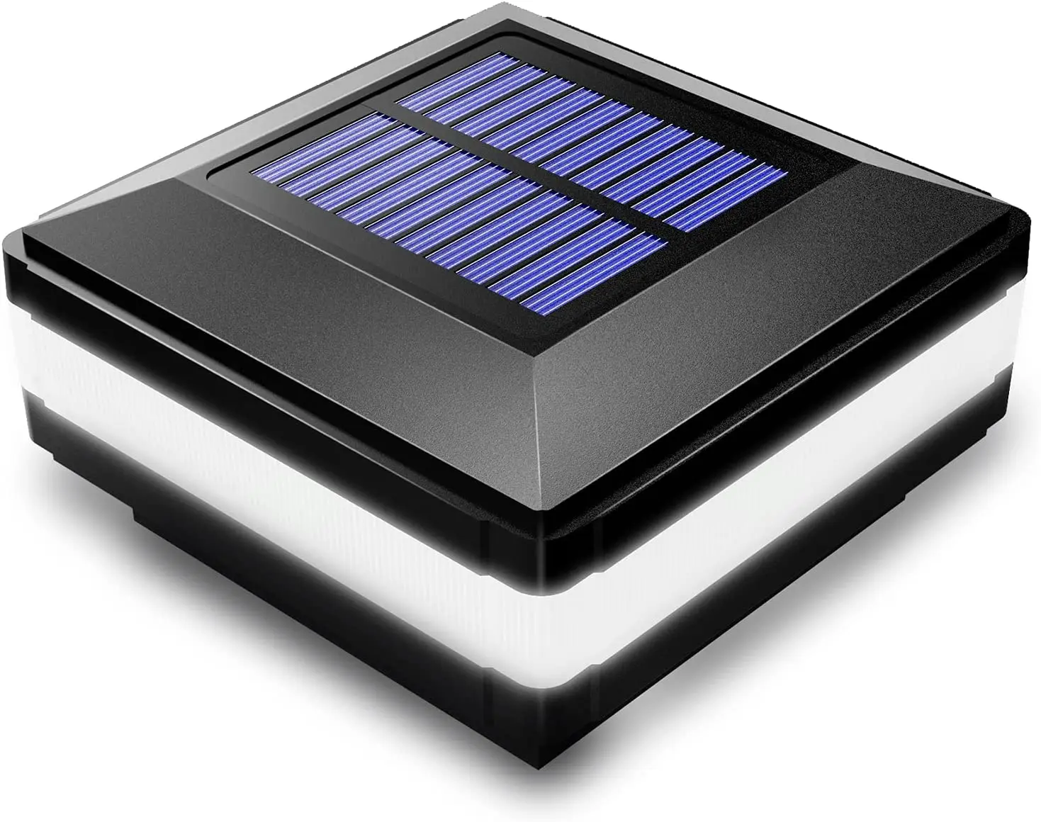 500lumens View larger image Add to Compare Share Lamp Column Solar Powered Led Cold White Waterproof Ip65 Vinyl Post white