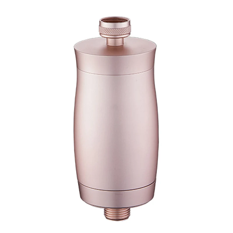 Strong Aluminium shell with 15 stage shower filter protect your skin