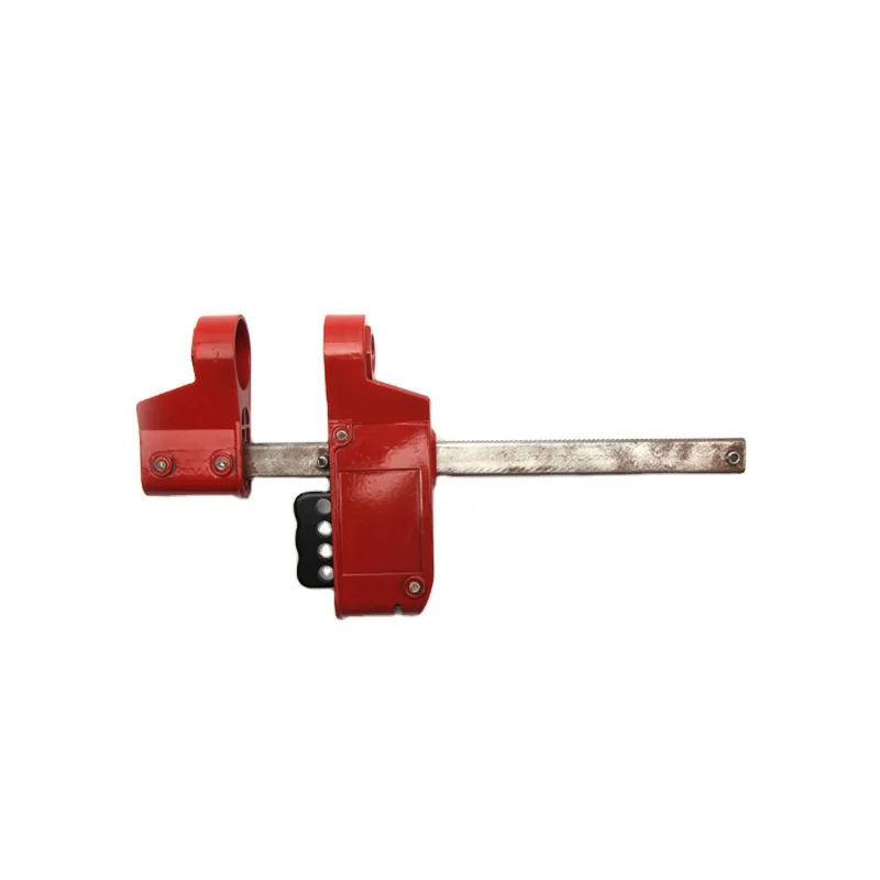 Adjustable blind flange Valve Lockout device large bolt nut 52mm - 70mm