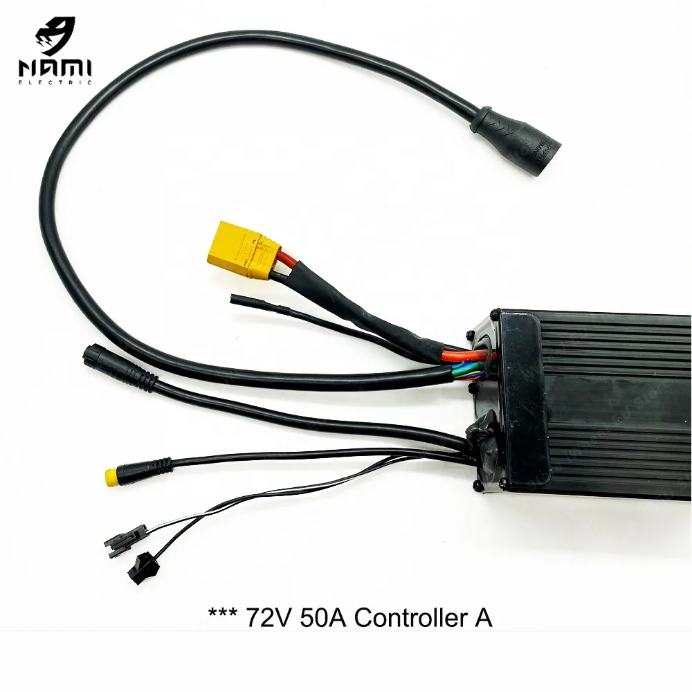 NAMI Burn E 2 MAX 72V 50A Controller with Water Proof Connector 50A Front Rear Controller for NAMI BURN E 2 MAX Electric Scooter