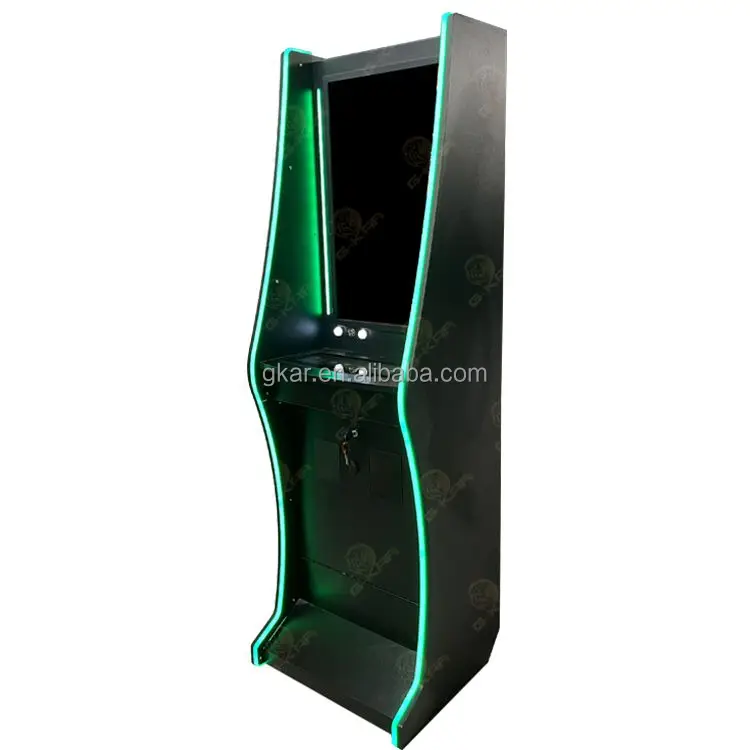 Stand Up New York Convenience Store 32 Inch Vertical Screen Wooden Cabinet Skill Game Machine Game 8 In 1 2 Buttons  USB Charge