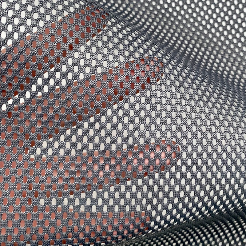 
100% polyester knit warp mesh fabric for office chair, furniture 
