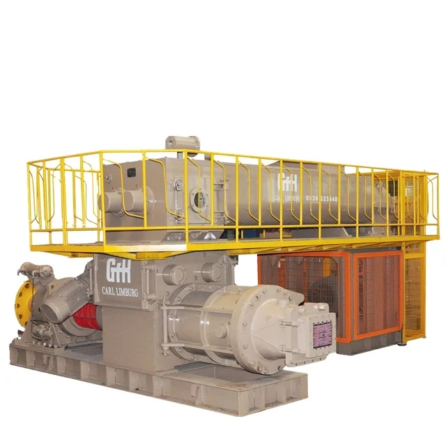 clay brick block vacuum extruder /Clay pug mill clay brick making line machine