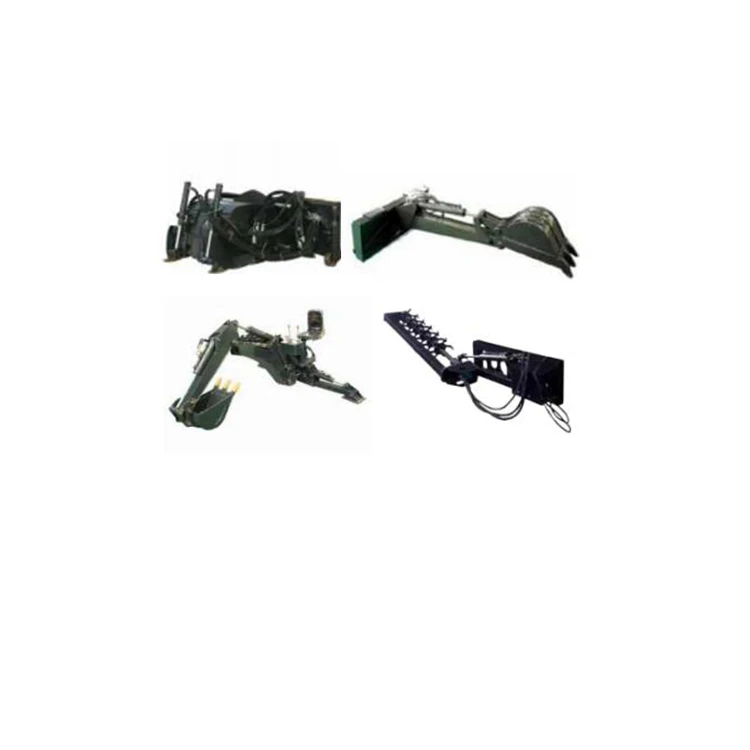 TDER Wholesale Retail Skid Steer Loader Attachment Backhoe Arm Backhoe Cattle in bed Ripper Planer For Sale