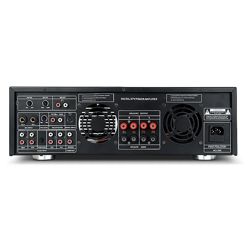 Комбинированный предусилитель HUAIN KTV Audio 2*350 Вт с постоянным сопротивлением