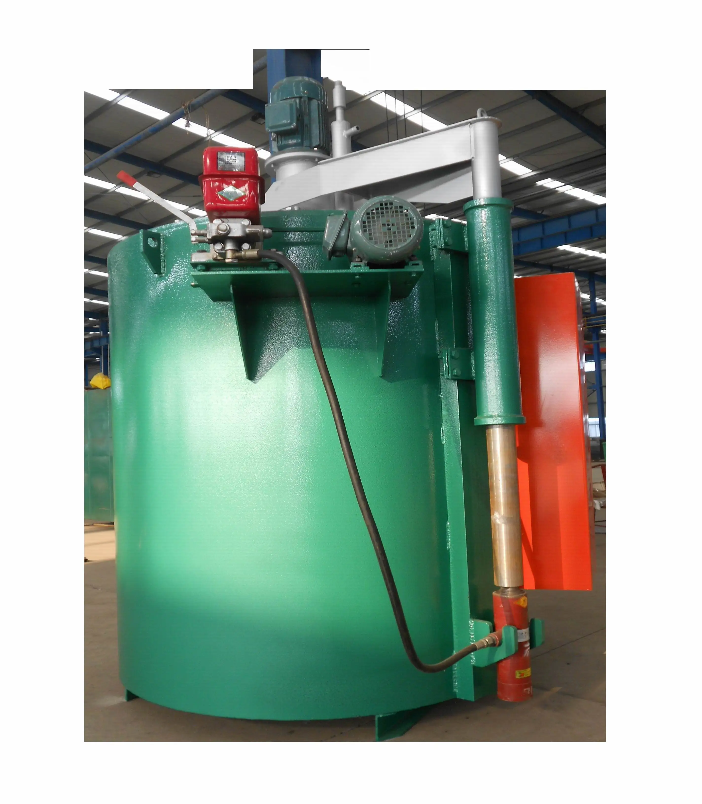 Well-type gas carburizing furnace for low carbon steel tools/heat treatment furnace