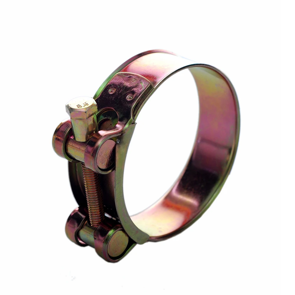 Exhaust Pipe Coolant Single Bolt Heavy Duty Hose Clamp Turbo Hose Clamps