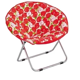 Moon Chair with Padded Seat and Back