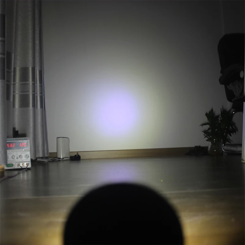 Colorful 9-light LED motorcycle rearview mirror headlight 12V electric vehicle external light motorcycle modified spotlight