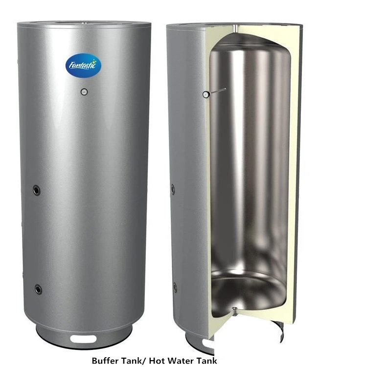 80gallon 300l Air Source Electric Heat Pump Boilers buffertanks Voor Warmtepompen Stainless Steel 304 Storage Water Tank