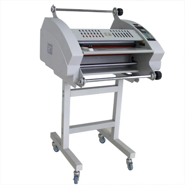 Wuhao 380A 380mm Professional Manual Grade Hot and Cold Roll Laminating Machine for A4 A3 A5 A6 Paper Sizes