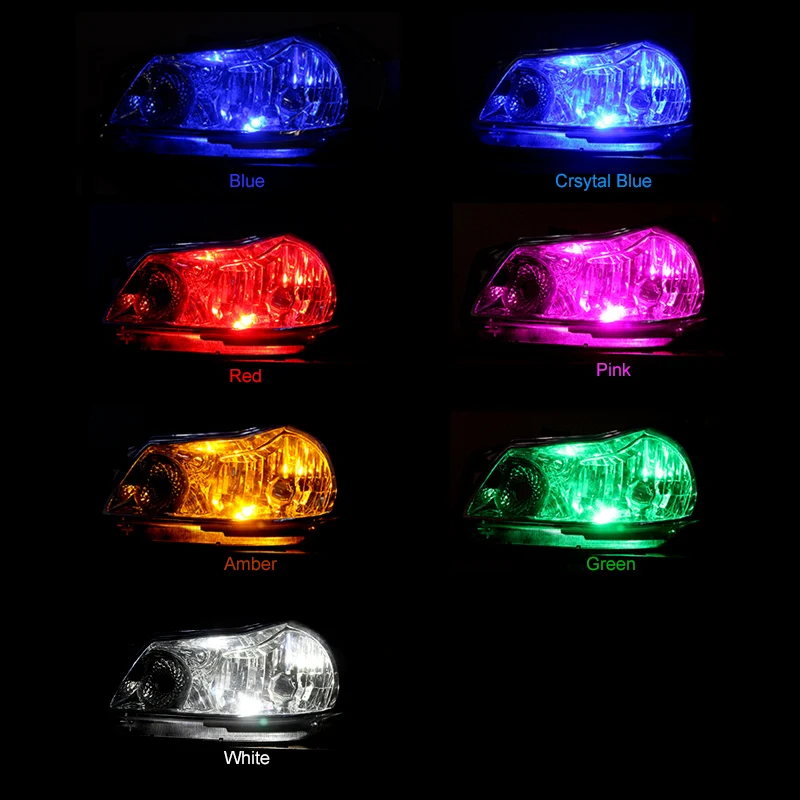 CNSUNNYLIGHT OEM T10 Led W5W Автомобильные боковые внутренние фары Сигналы поворота лм 12 В LED супер яркий Canbus без ошибок