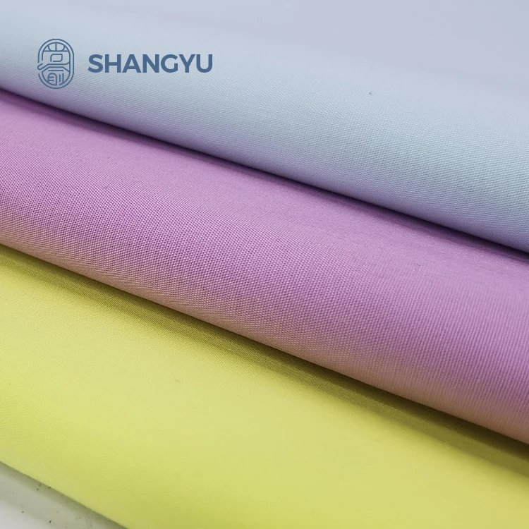 Light Blue Skin Friendly Fabric 100% Cotton 40s Poplin Cotton Fabric For Clothing