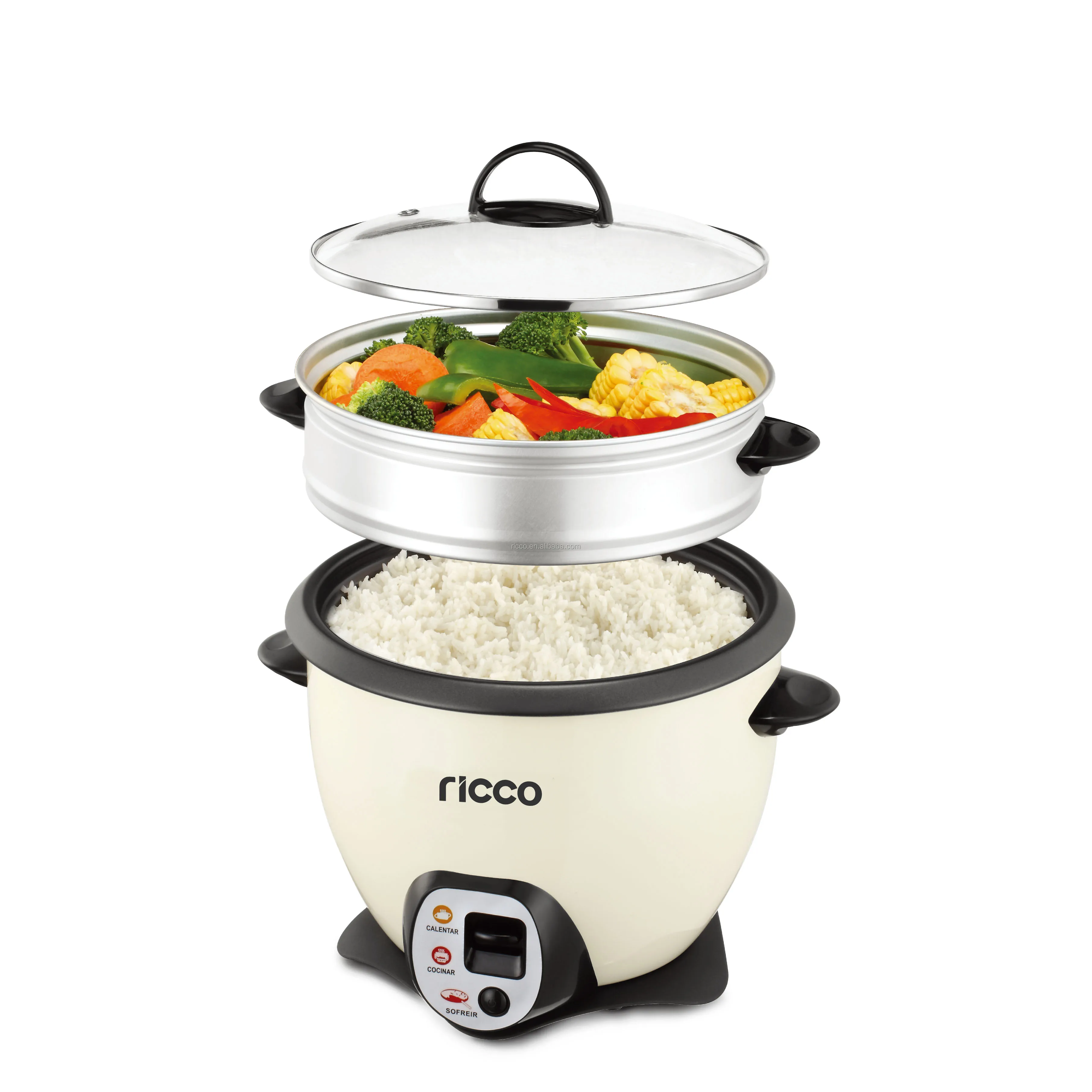 1.8L 700W Multi Uses Saute New Small Kitchen Appliances Rice Cooker With Stir Fry Saute Function
