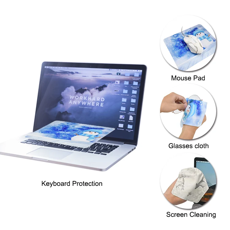 Creative Gift Cellphone Microfiber Screen Cleaner pad