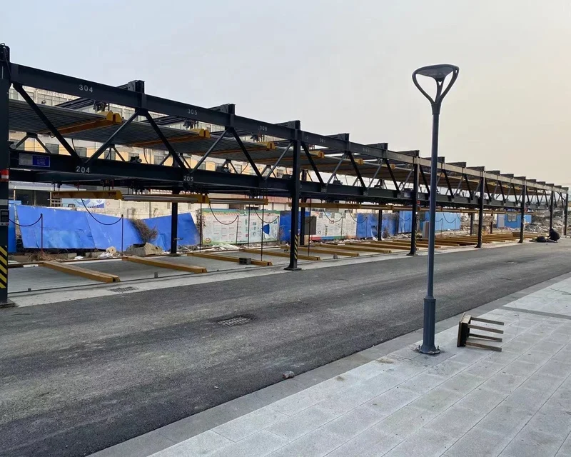 3 layer Mechanical puzzle Parking system for safe parking garage equipment for commercial parking solution from Chinese supplier