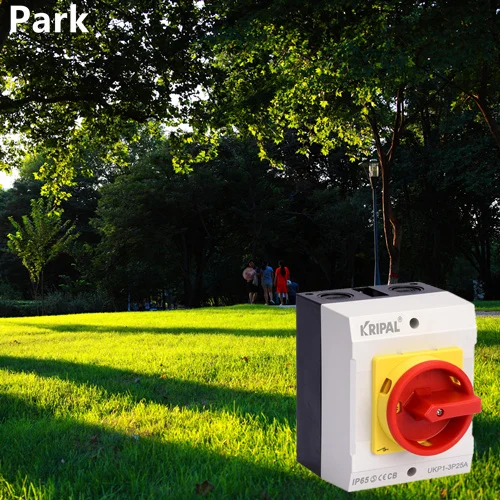 20A 4P IP65 IEC standard Waterproof Rotary Lamp Switch Main Switch