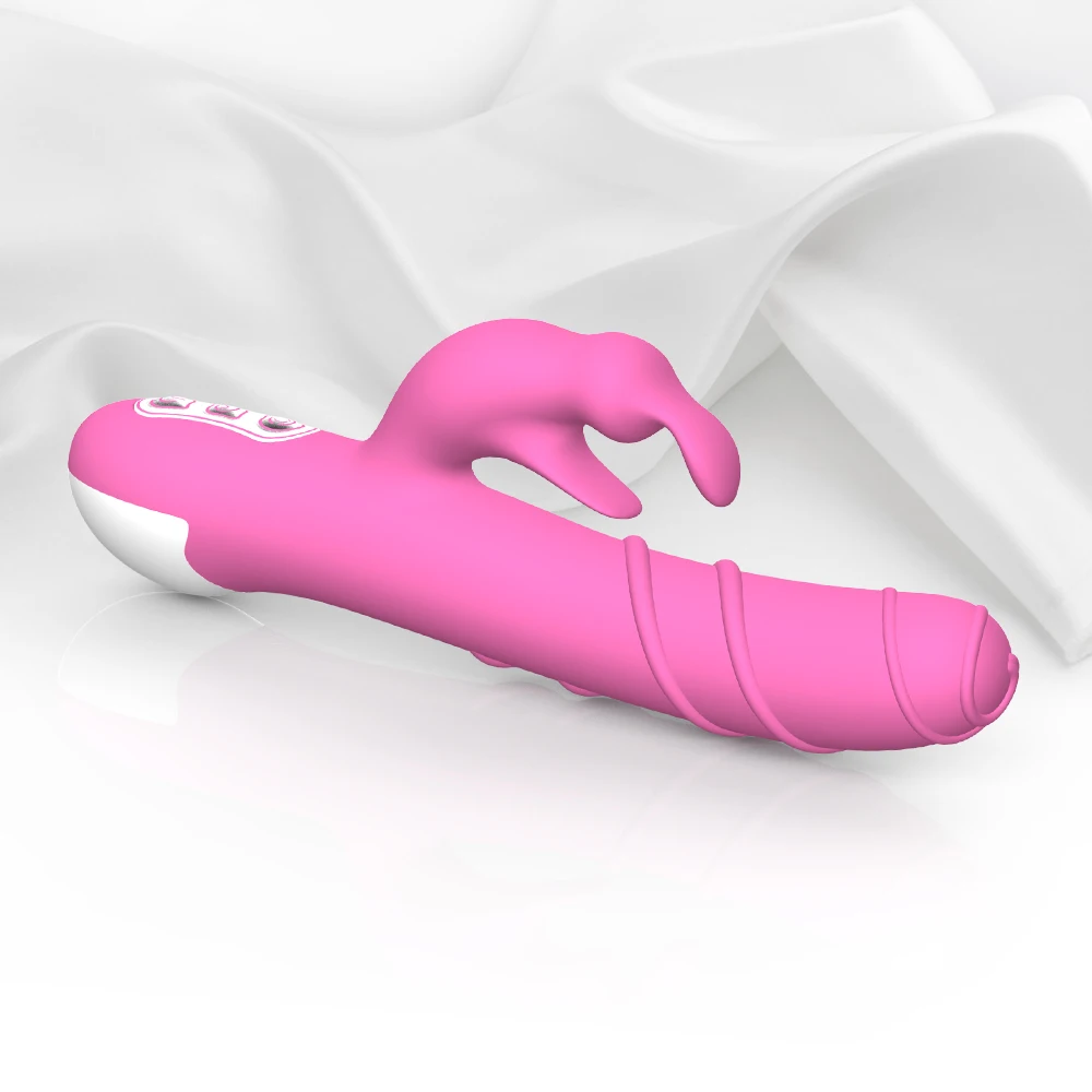 Y Love Pink Pussy Vibrator Electric Pulse Dildo Vibrator Dildo Rotating Head Hand Vagina Massage Rabbit Vibrator Flexible