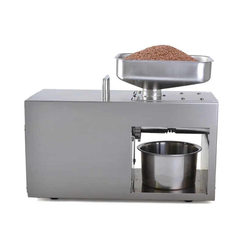 Household and commercial oil press / stainless steel automatic oil press wholesale and retail export  for peanut  price