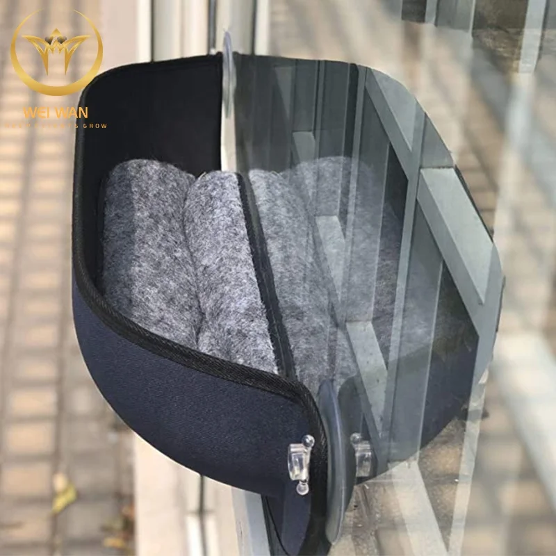 eco-friendly hot sale felt pet hammock hanging window bed cat