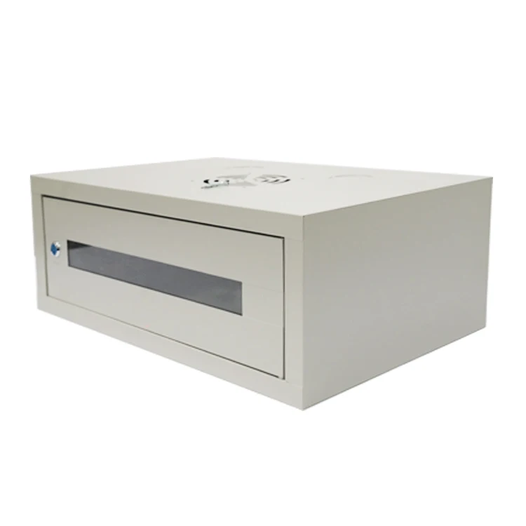 19 4U SPCC Dvr Wall Mounted Data Rack Cabinet Wallmount Network Cabinet 19 Inch 4U - 47U Above 75% RAL7035 Support CN;HEB PT-4U