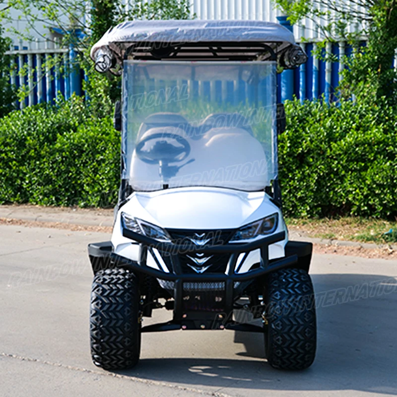 Family Used Lithium Ion Battery Powered 4 Seat Electric Off Road Golf Car Dune Utility Vehicle Buggy Golf Cart