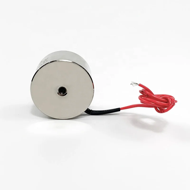 JSP- 4025L 35kgs force 24V suction lifting electromagnet micro solenoid electromagnet