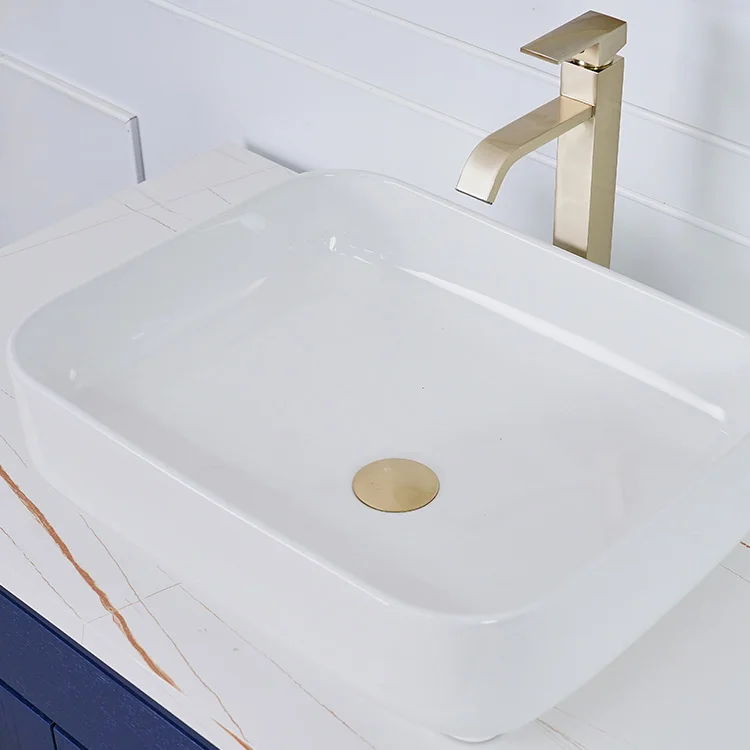 Nordic глянцевый водонепроницаемый столешница широкий Комплект органайзер из массива дерева роскошный шкаф для ванной комнаты