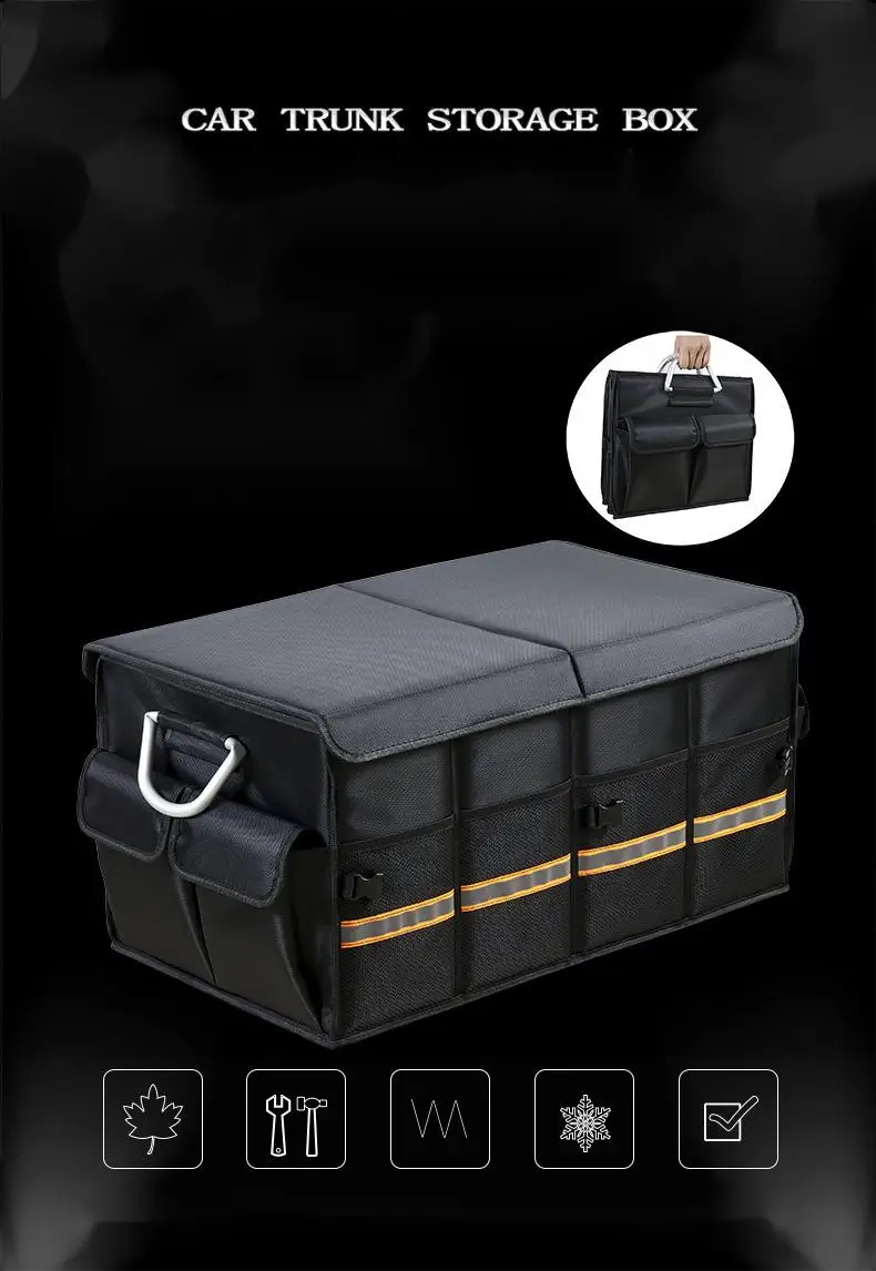 Waterproof Collapsible Car Trunk Storage Box Organizer