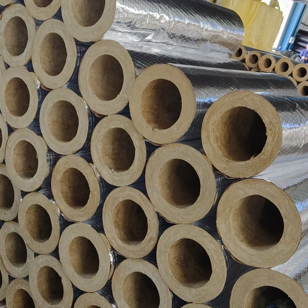 ISOKING Mineral Wool Pipe Tube Insulation for NICKEL INDUSTRY Equipment