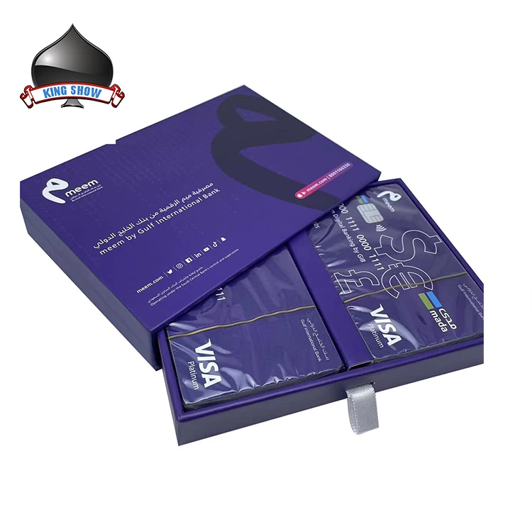 Custom Travel Leather Playing Card Case Set