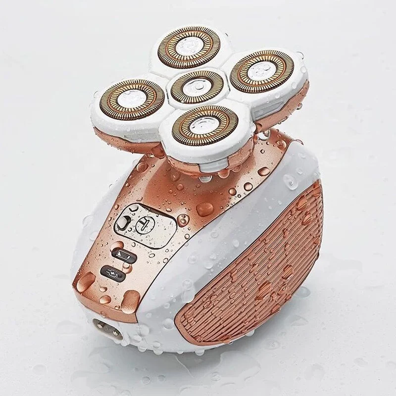 Женское средство для удаления волос на лице и теле, многофункциональный электрический триммер для бровей в форме ручки, бритва 4D