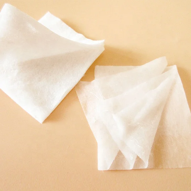 Oval Organic Cosmetic Cotton Pads Disposable facial Makeup Remover Pad White 100% cotton