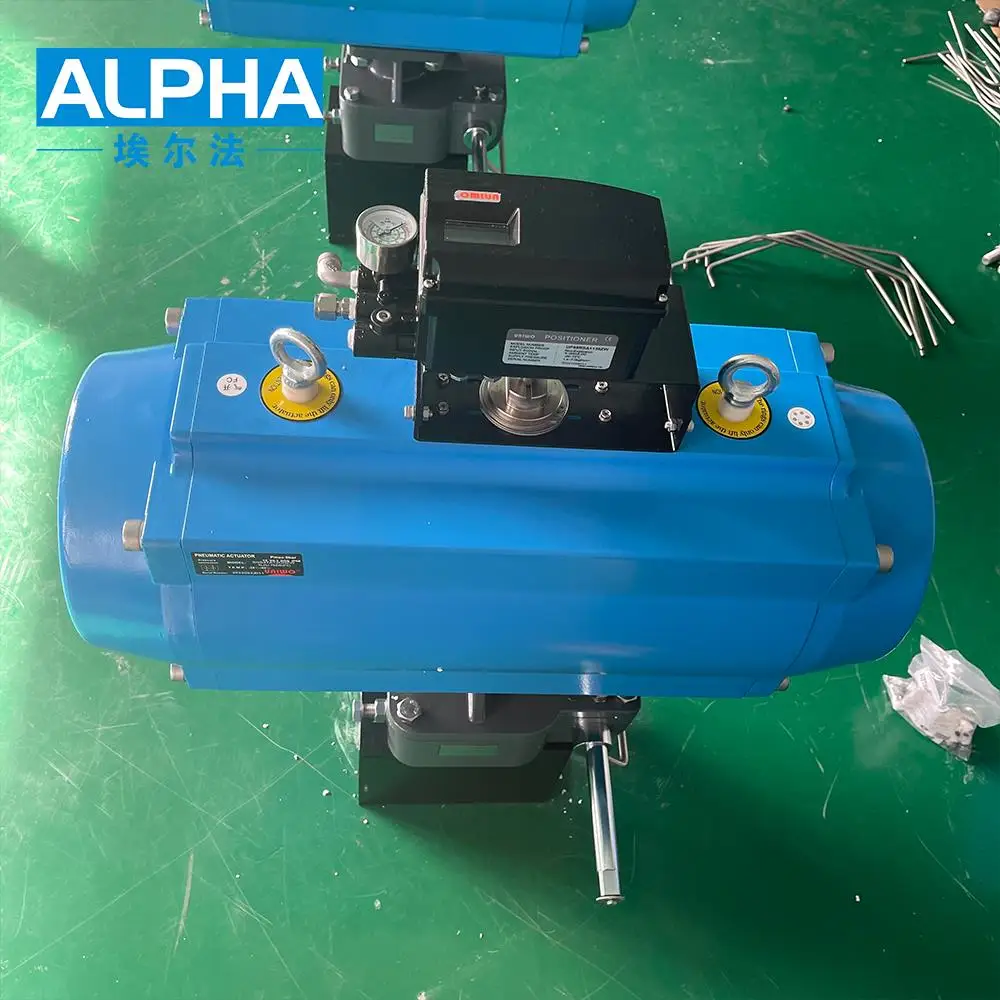 Alpha Stainless Steel Flange Regulation Type Multi-turn Motorized Actuator electric slide gate valve