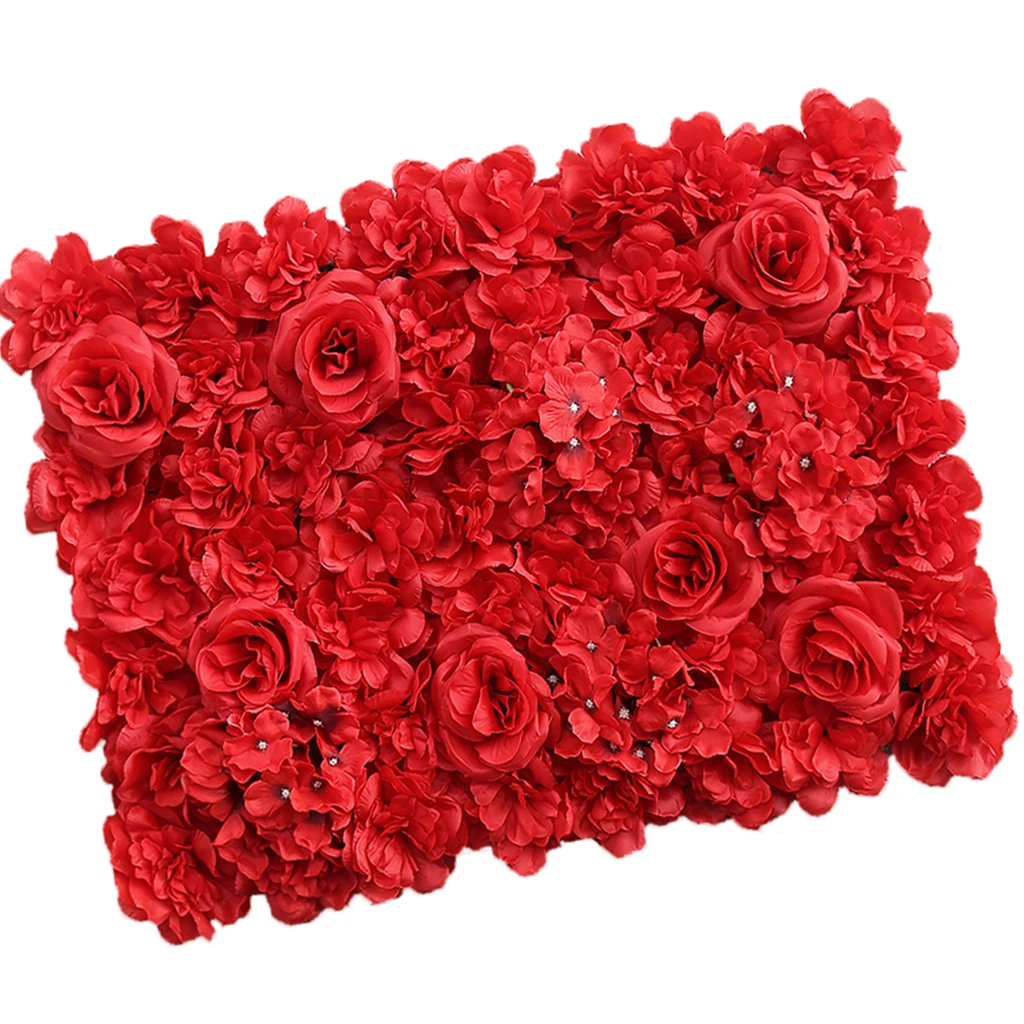 
High-end Nice Rose Flower Flower Home Decoration Artificial Rose Flower Wall 
